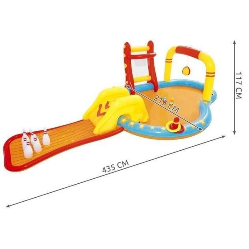 435 X 213 X 117 Cm Bestway Piscine De Jeux Lil' Champ Paddle Pool 2 435 X 213 X 117 Cm Bestway Piscine De Jeux Lil' Champ Paddle Pool – Image 2