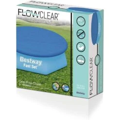 Bestway -Bestway bestway couverture de piscine 244 cm 1