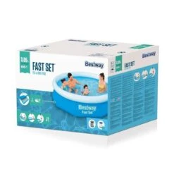 Bestway - Fast Set - Piscine Gonflable - 305x66 Cm - Ronde 10 Bestway - Fast Set - Piscine Gonflable - 305x66 Cm - Ronde -Bestway bestway fast set piscine gonflable 305x66 cm ronde 3