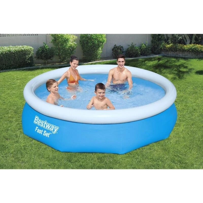 Bestway - Fast Set - Piscine Gonflable - 305x76 Cm - Ronde 2 Bestway - Fast Set - Piscine Gonflable - 305x76 Cm - Ronde – Image 2