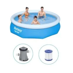 Bestway - Fast Set - Piscine Gonflable - 305x76 Cm - Ronde