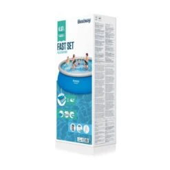 Bestway - Fast Set - Piscine Gonflable - 457x122 Cm - Ronde 10 Bestway - Fast Set - Piscine Gonflable - 457x122 Cm - Ronde -Bestway bestway fast set piscine gonflable 457x122 cm ronde 3