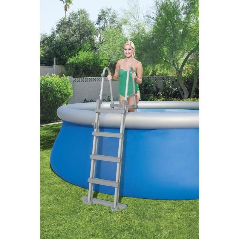 Bestway - Fast Set - Piscine Gonflable - 457x122 Cm - Ronde 7 Bestway - Fast Set - Piscine Gonflable - 457x122 Cm - Ronde – Image 7