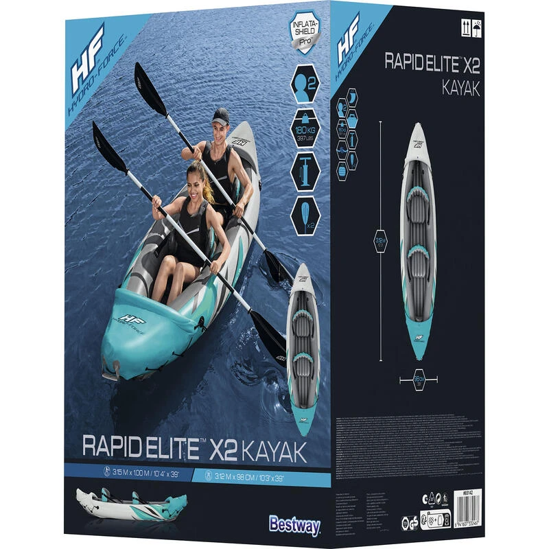 Bestway Hydro Force Kayak Rapid Elite X2 2 Bestway Hydro Force Kayak Rapid Elite X2 – Image 2