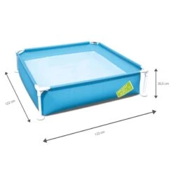 Bestway Ma Première Piscine à Cadre Carré 122 Cm -Bestway bestway ma premiere piscine a cadre carre 122 cm 2