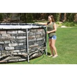 Bestway Piscine Power Steel Swim Vista - Forfait Piscine - 610x366x122 Cm 11 Bestway Piscine Power Steel Swim Vista - Forfait Piscine - 610x366x122 Cm -Bestway bestway piscine power steel swim vista forfait piscine 610x366x122 cm 5