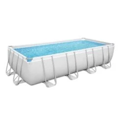 Bestway - Power Steel - Piscine Tubulaire - 488x244x122 Cm - Rectangulaire -Bestway bestway power steel piscine tubulaire 488x244x122 cm rectangulaire 2
