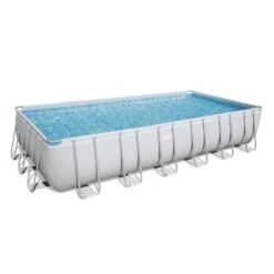 Bestway - Power Steel - Piscine Tubulaire - 732x366x132 Cm - Rectangulaire -Bestway bestway power steel piscine tubulaire 732x366x132 cm rectangulaire 2