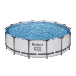 Bestway - Steel Pro MAX - Piscine Tubulaire - 427x107 Cm - Ronde -Bestway bestway steel pro max piscine tubulaire 427x107 cm ronde 2