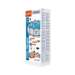 Bestway - Steel Pro MAX - Piscine Tubulaire - 427x107 Cm - Ronde -Bestway bestway steel pro max piscine tubulaire 427x107 cm ronde 3
