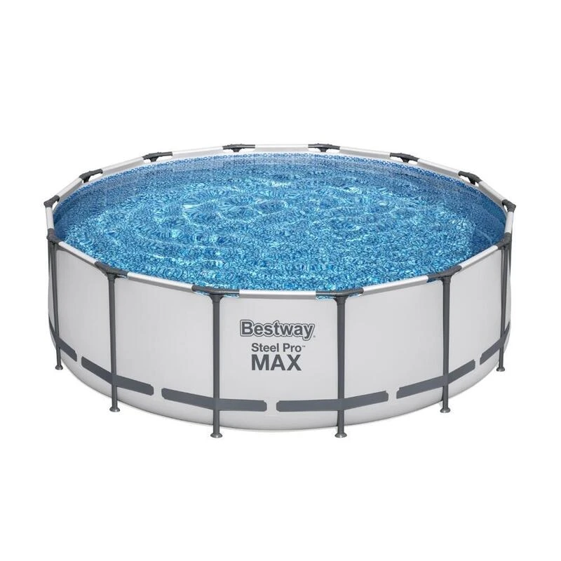 Bestway - Steel Pro MAX - Piscine Tubulaire - 427x122 Cm - Ronde 3 Bestway - Steel Pro MAX - Piscine Tubulaire - 427x122 Cm - Ronde – Image 3