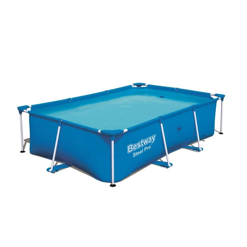 Bestway Steel Pro Piscine à Cadre 259 X 170 X 61 Cm 1 Bestway Steel Pro Piscine à Cadre 259 X 170 X 61 Cm