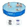 Bestway - Steel Pro - Piscine Tubulaire - 366x76 Cm - Ronde