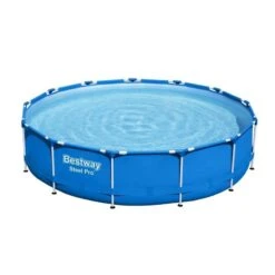Bestway - Steel Pro - Piscine Tubulaire - 396x84 Cm - Ronde -Bestway bestway steel pro piscine tubulaire 396x84 cm ronde 2