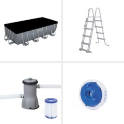 Bestway Steel Pro Pool Set 488 X 244 X 122 Cm -Bestway bestway steel pro pool set 488 x 244 x 122 cm 4