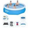 Deal De Piscine - Bestway Fast Set Ronde 305x76 Cm