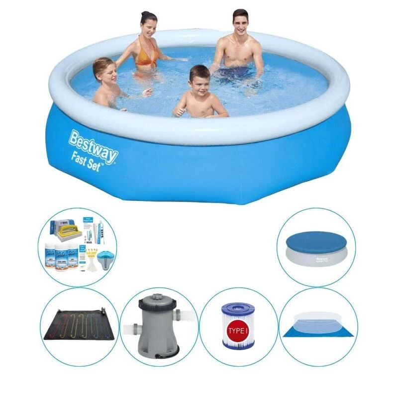 Deal De Piscine - Bestway Fast Set Ronde 305x76 Cm 1 Deal De Piscine - Bestway Fast Set Ronde 305x76 Cm