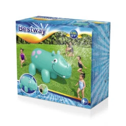 Bestway Fontaine à Eau Gonflable Jumbo Hippo 200 X 96 X 127 Cm -Bestway fontaine a eau gonflable jumbo hippo 200 x 96 x 127 cm 1