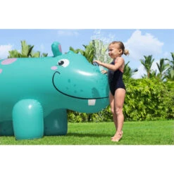 Bestway Fontaine à Eau Gonflable Jumbo Hippo 200 X 96 X 127 Cm -Bestway fontaine a eau gonflable jumbo hippo 200 x 96 x 127 cm 4