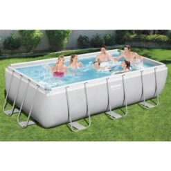 Bestway -Bestway kit piscine bestway power steel frame pool404x201x100cm 1