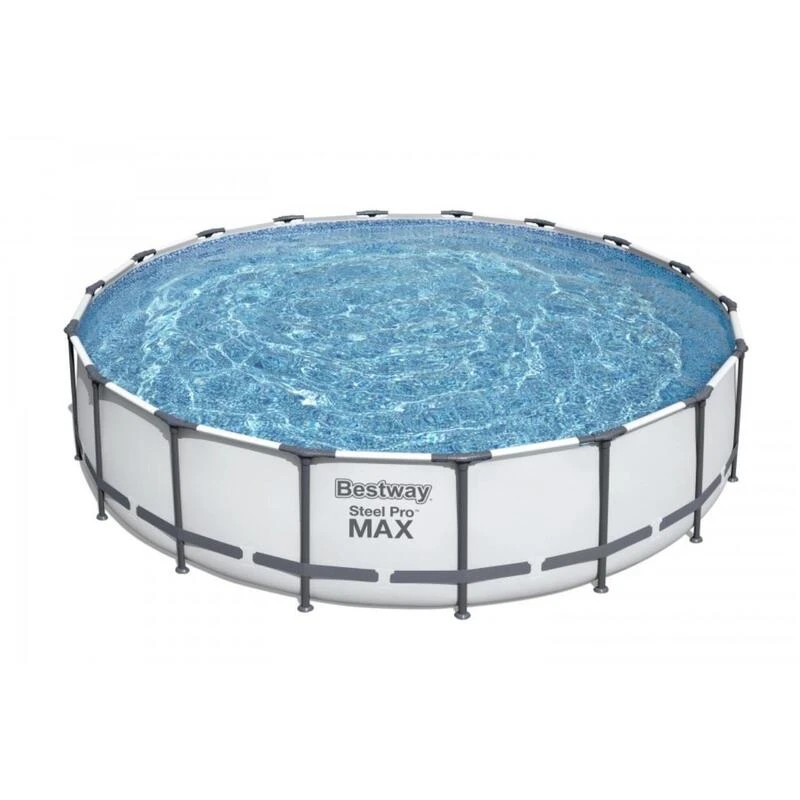 Kit Piscine Bestway STEEL PRO MAX Ronde Ø549x122cm 1 Kit Piscine Bestway STEEL PRO MAX Ronde Ø549x122cm
