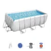 Piscine Bestway POWER STEEL 412x201x122cm Cartouche