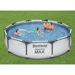 Piscine Bestway Steel Pro Max + Pompe à Filtre 305 Cm -Bestway piscine bestway steel pro max pompe a filtre 305 cm 5