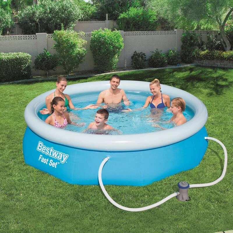 Bestway Piscine Gonflable Autoportante Bleue – Diamant 300 X 76 Cm - Hors Sol 3 Bestway Piscine Gonflable Autoportante Bleue – Diamant 300 X 76 Cm - Hors Sol – Image 3