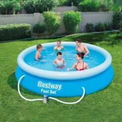Bestway Piscine Gonflable Bleue Autoportante – Jade 360 X 76 Cm - Piscine -Bestway piscine gonflable bleue autoportante jade 360 x 76 cm piscine 3