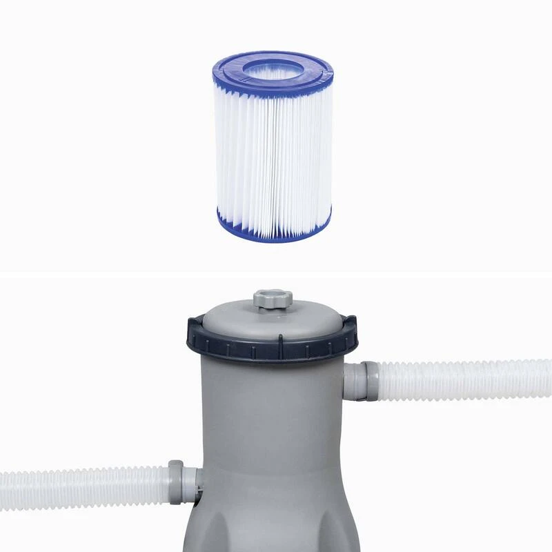 Bestway Piscine Gonflable Hors Sol Grise Ronde 457x84cm | Sweeek 4 Bestway Piscine Gonflable Hors Sol Grise Ronde 457x84cm | Sweeek – Image 4