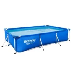 Bestway Piscine Hors Sol Rectangulaire 300 X 201 X 66 Cm -Bestway piscine hors sol rectangulaire 300 x 201 x 66 cm 2