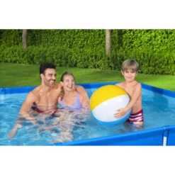 Bestway Piscine Hors Sol Rectangulaire 300 X 201 X 66 Cm -Bestway piscine hors sol rectangulaire 300 x 201 x 66 cm 4