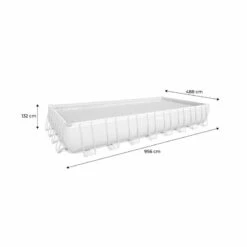 Bestway Piscine Tubulaire - Ambre - 10x5m Grise, Pompe De Filtration, Bâche De 8 Bestway Piscine Tubulaire - Ambre - 10x5m Grise, Pompe De Filtration, Bâche De -Bestway piscine tubulaire ambre 10x5m grise pompe de filtration bache de 3
