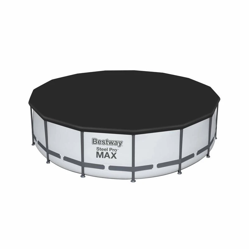 Bestway Piscine Tubulaire Hors Sol Come Grise, Ronde 457x122cm Avec Pompe De 3 Bestway Piscine Tubulaire Hors Sol Come Grise, Ronde 457x122cm Avec Pompe De – Image 3