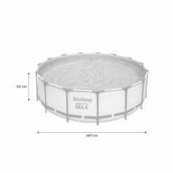 Bestway Piscine Tubulaire Hors Sol Come Grise, Ronde 457x122cm Avec Pompe De 7 Bestway Piscine Tubulaire Hors Sol Come Grise, Ronde 457x122cm Avec Pompe De -Bestway piscine tubulaire hors sol come grise ronde 457x122cm avec pompe de 3