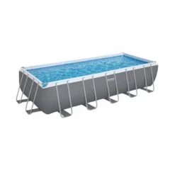 Bestway Piscine Tubulaire Hors Sol Vostok Grise , Rectangulaire 6x3m Avec Bâche -Bestway piscine tubulaire hors sol vostok grise rectangulaire 6x3m avec bache 2