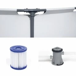 Bestway Piscine Tubulaire - Opalite Blanche - Piscine Ronde 3,6m Avec Pompe De 8 Bestway Piscine Tubulaire - Opalite Blanche - Piscine Ronde 3,6m Avec Pompe De -Bestway piscine tubulaire opalite blanche piscine ronde 36m avec pompe de 3