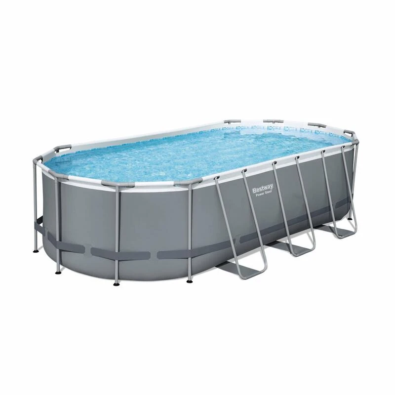 Bestway Piscine Tubulaire Ovale 5x3m Et Accessoires | Sweeek 2 Bestway Piscine Tubulaire Ovale 5x3m Et Accessoires | Sweeek – Image 2