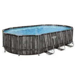 Bestway Piscine Tubulaire Power Steel Décor Bois Ovale 6,10 X 3,66 X 1,22 M 12 Bestway Piscine Tubulaire Power Steel Décor Bois Ovale 6,10 X 3,66 X 1,22 M -Bestway piscine tubulaire power steel decor bois ovale 610 x 366 x 122 m 5