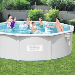 Bestway Piscine Tubulaire Ronde 460cm Avec Accessoires | Sweeek