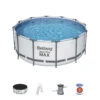 Bestway Piscine Tubulaire Steel Pro Max Ronde 3,66 X 1,22 M